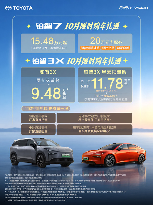丰田铂智系列智驾累计超1.2亿公里 避免碰撞近2000万次 丰田铂智系列智驾累计超1.2亿公里 避免碰撞近2000万次